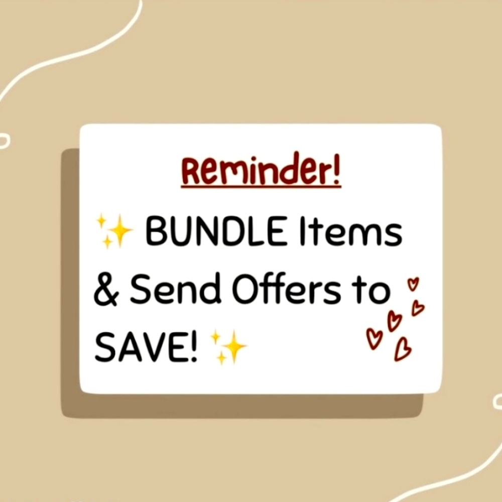 Budle Sale:)